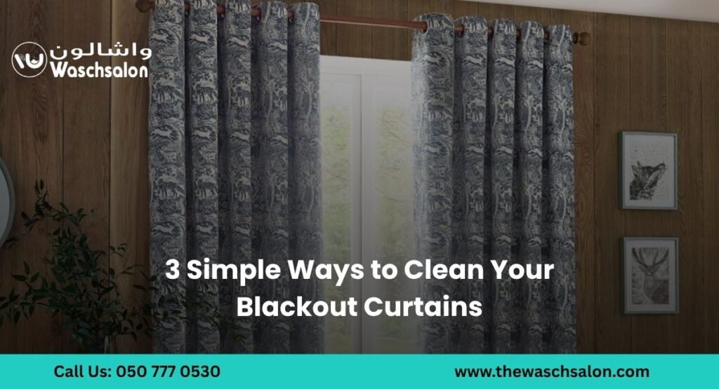 3 Simple Ways to Clean Your Blackout Curtains