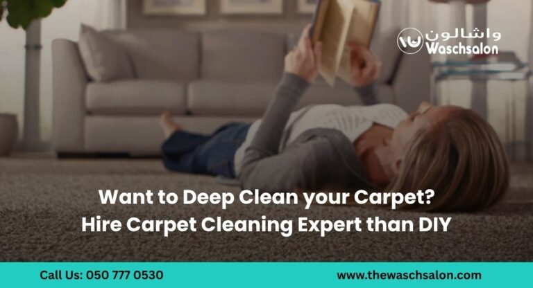 Want to Deep Clean your Carpet? Hire Carpet Cleaning Expert than DIY