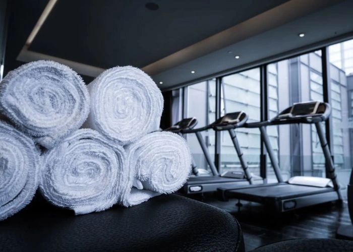 Gym and Fitness Center Laundry