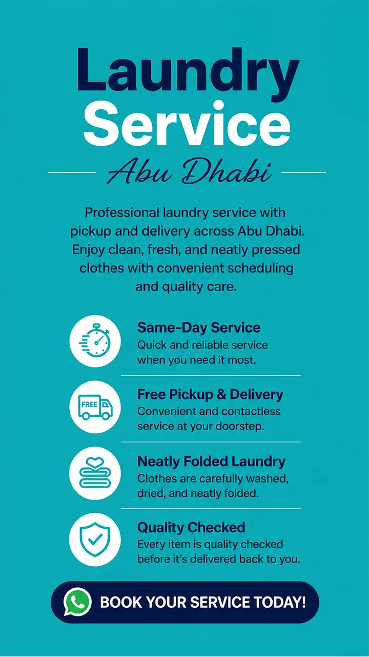Laundry Service Main Page Mobile banner