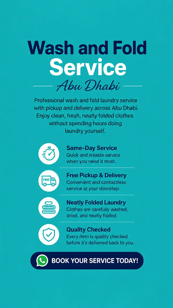 Wash and Fold Service Abu Dhabi Mobile Banner (1)