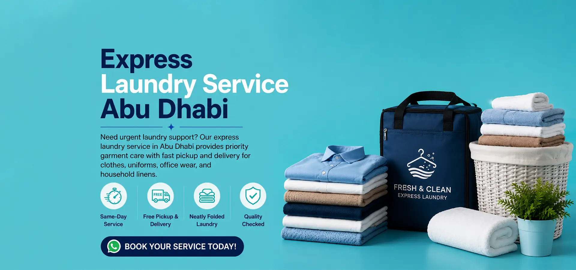 Express Laundry Service Abu Dhabi